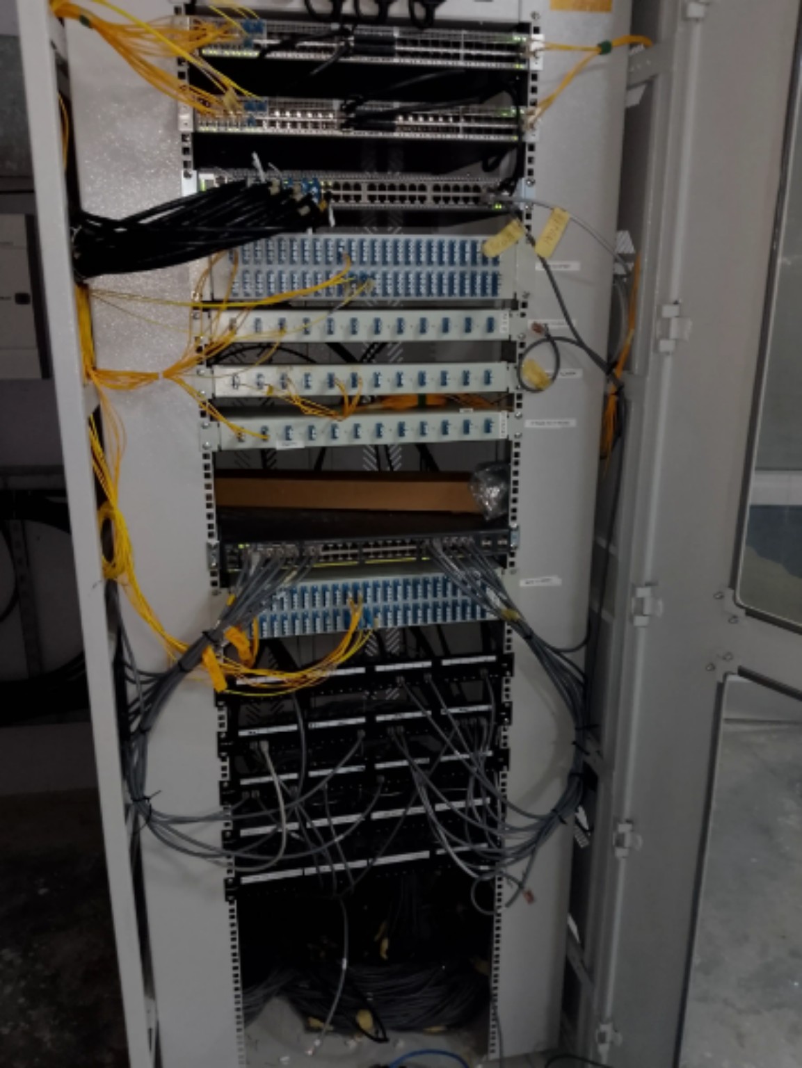 LAN Project at Main Control Room and Central Lab — Dangote Refinery & Petrochemicals, Lagos, 2015