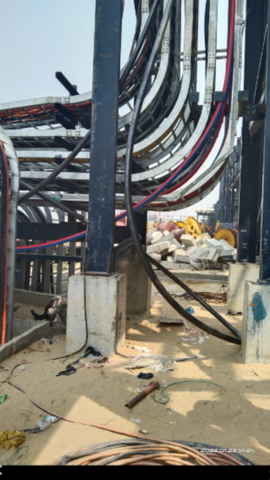 Cable Laying Project — Mirad Engineering & Construction / Dangote Refinery & Petrochemicals, Lagos, 2022